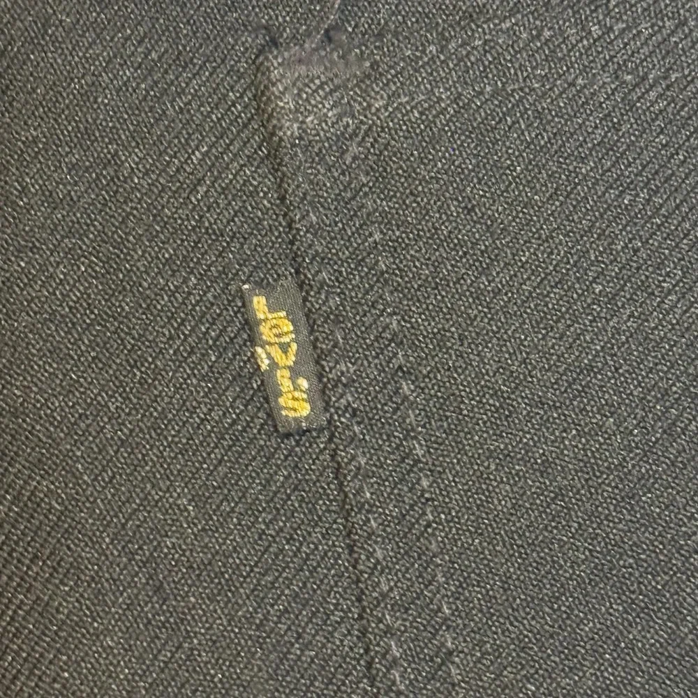 Levi's Mens Pants Vintage 1996 Flat Front Slacks Classic Black Made in USA 34X32